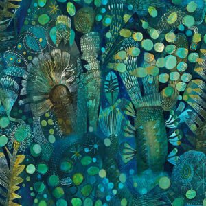 Este MacLeod - Aqua (EML305004) - Available Sizes: 47x23