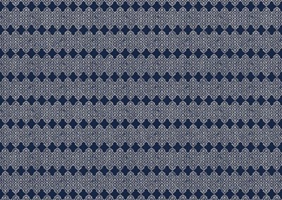 Novella - Maya Stripe Navy (MAD10930) - Available Sizes: 47x47