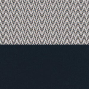 Midnight Navy (MN12) + Patricia Braune Interwoven (PBR21755)