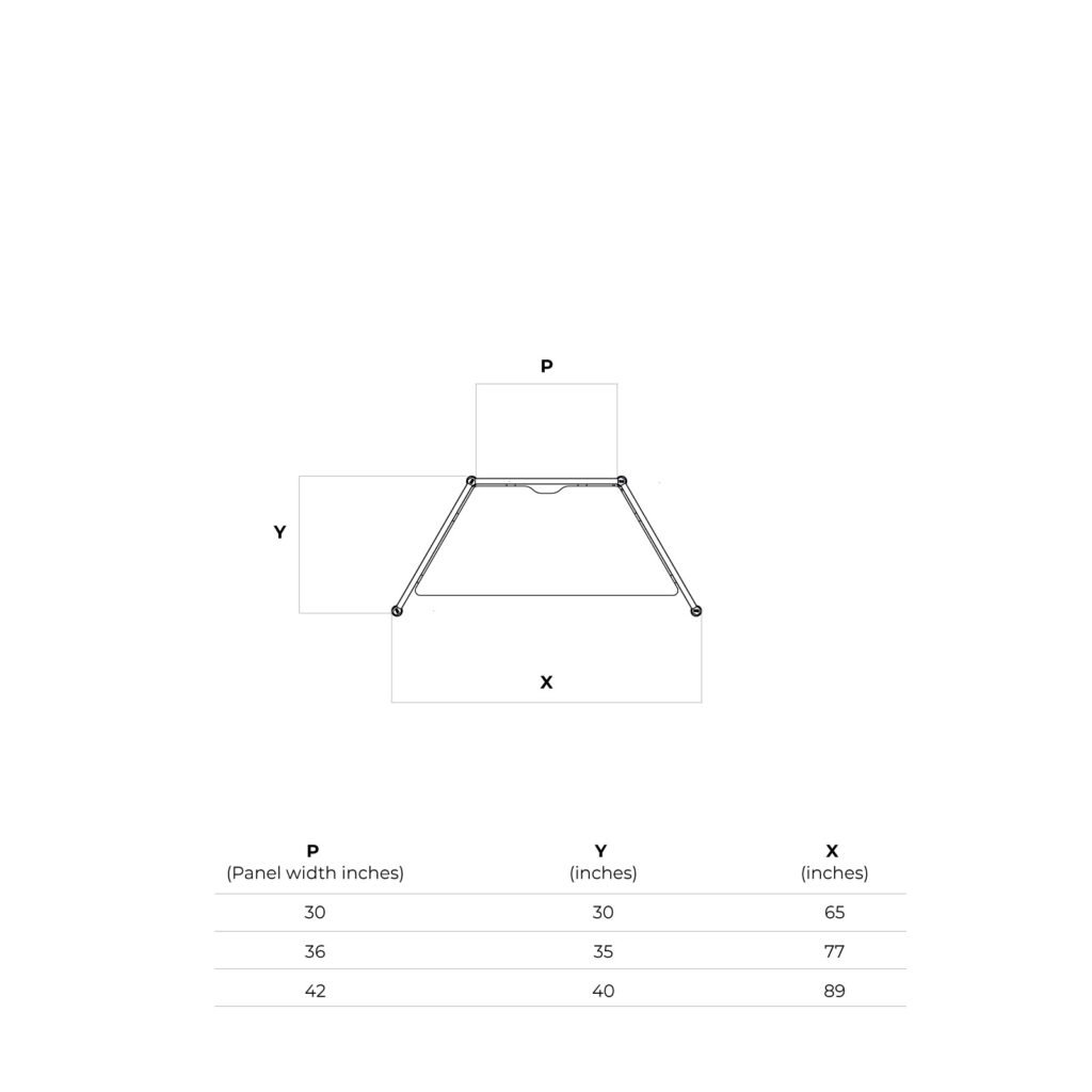 Three Panels Linear Single - Line Drawings